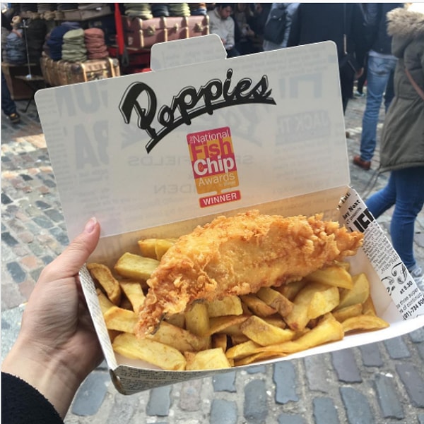 4. Великобритания - фиш-энд-чипс