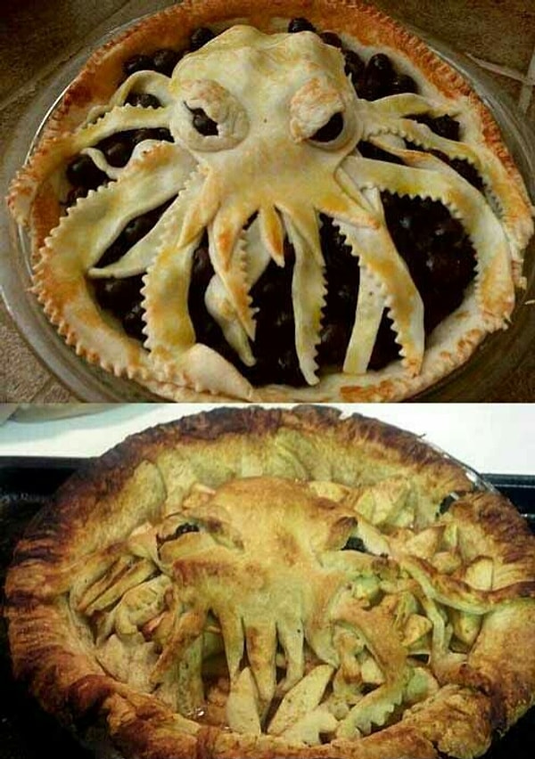 6. Пирог "Осьминог"
