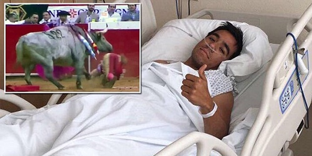 Kızgın Boğanın Boynuzlarından Kaçamayınca Anüsü Tamamen Parçalanan Matador