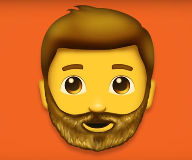 Guy with a beard.
