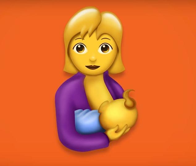 Breastfeeding mother emoji.