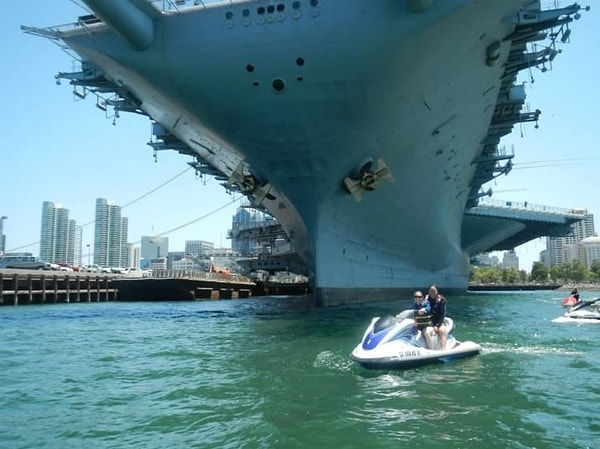 4. У вас не трясутся поджилки при виде гигантских кораблей?