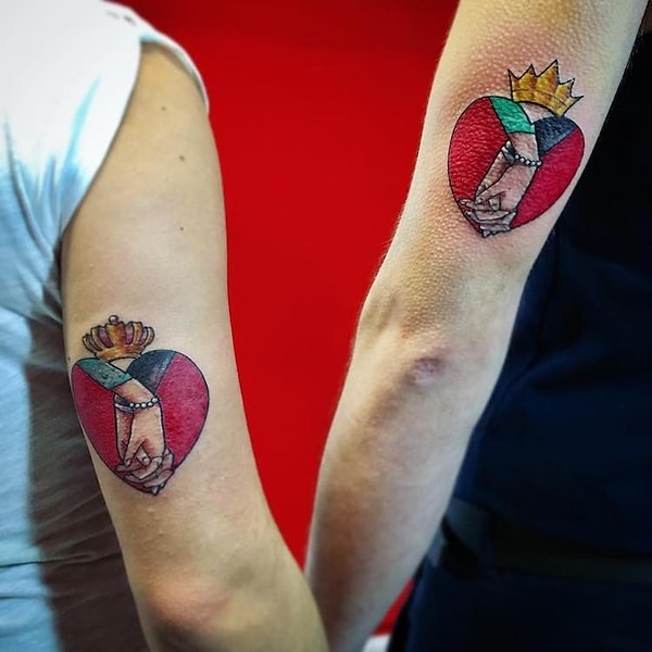 5. Быть обладателями парных тату — это даже круче, чем носить обручальные кольца.