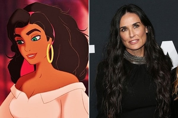 18. Деми озвучивала Эсмеральду в "Горбуне из Нотр-Дама".