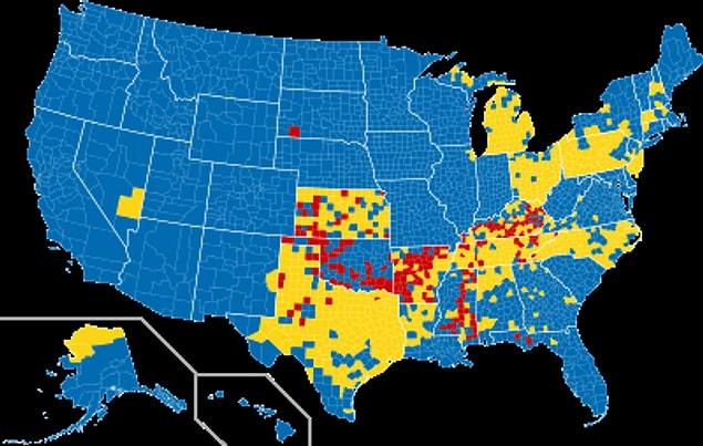6. There are dry counties in in the United States, whose governments forbid the sale of any kind of alcoholic beverages. However, dry counties have almost 3.5 times more alcohol-related traffic fatalities per capita than completely wet counties.