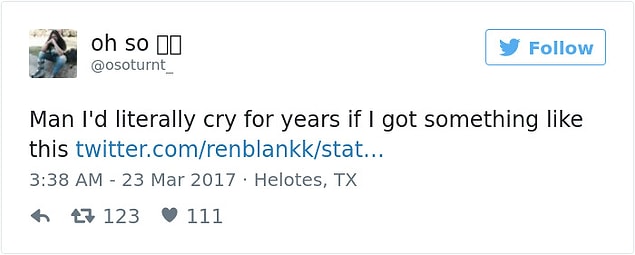 And they even cried!