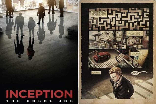 9. There is a series of comic books called, "Inception: The Cobol Job."