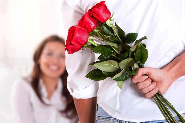 13. Подарите своей любимой цветы без повода.