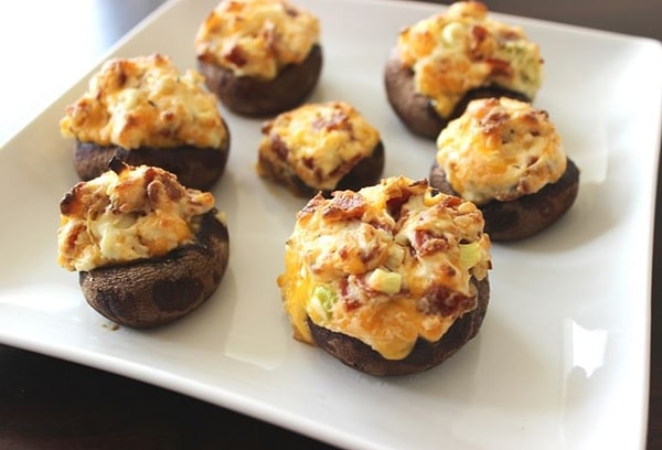 4. Грибы с сыром