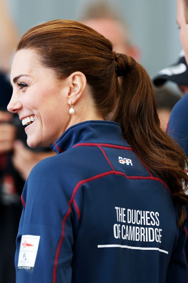 4. Классический королевский хвост Кейт Миддлтон: