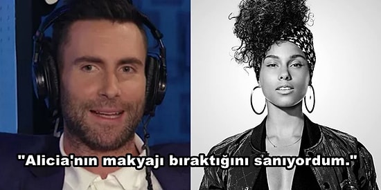 Adam Levine'in Makyajı Hakkında Yaptığı Yoruma En Mükemmel Cevabı Veren Alicia Keys
