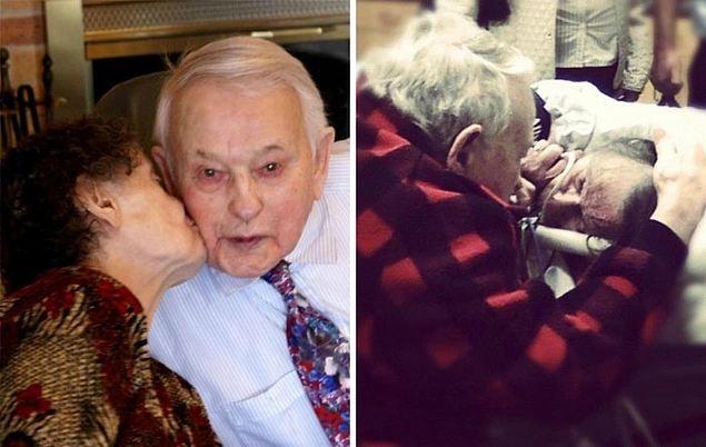 "Her gece uyumadan önce ona şarkılar söyledi. Hayat arkadaşını uğurlamadan dakikalar önce de aynısını yaptı. 70 yıllık büyük aşk!"