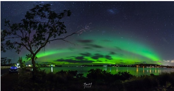 4. Что очень удивительно, потому что явление не только происходит крайне редко, но и видно его бывает только совсем близко к южному полюсу