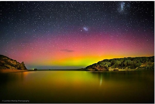 5. Но на этой неделе южное сияние обрушилось со всей своей мощью на Австралию и Новую Зеландию