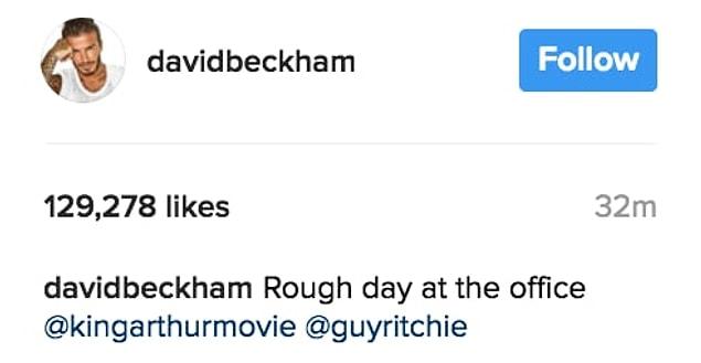 If you’re having a heart attack, please don’t. It turns out he actually has a cameo in Guy Ritchie's new movie King Arthur.