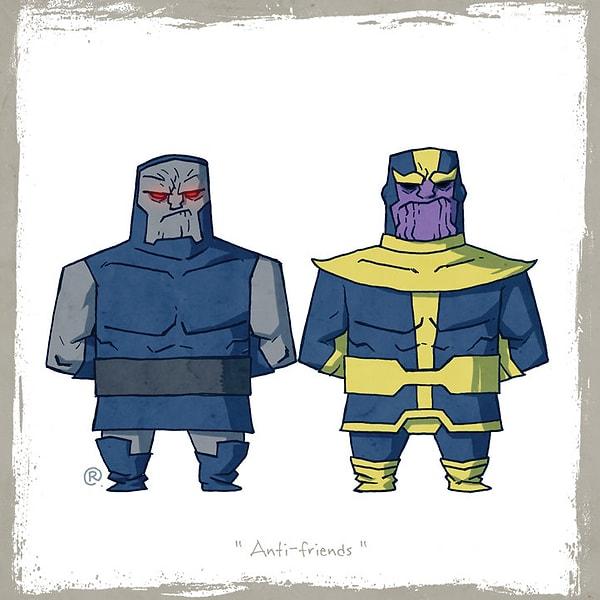 20. Darkseid (1970) ve Thanos (1973)