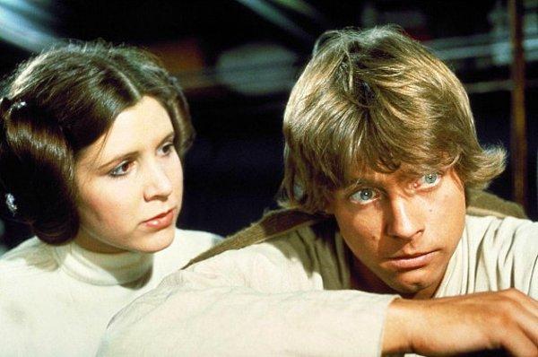 26. Star Wars efsanesinin kardeşleri "Luke ve Leia"