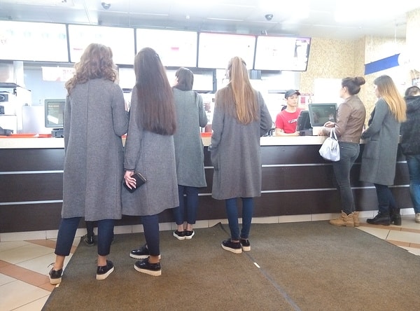 3. Сбой матрицы в KFC