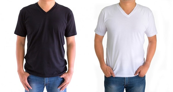 5. Под рубашку надевайте майку с V-образным вырезом