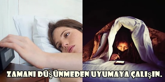 Gecenin Bir Yarısı Uyanıp Geri Uyuyamadığınızda Kesinlikle Yapmamanız Gereken Şeyler Var!