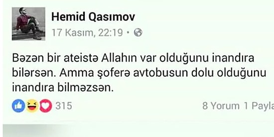 Azerbaycan'ın Popüler Mizah Sayfalarından Mart Ayına Ait 15 Paylaşım