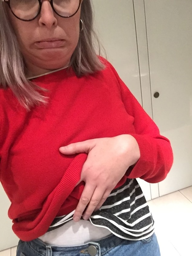 9. Of course you have to do something for your upper body too... Like wearing 3 layers!