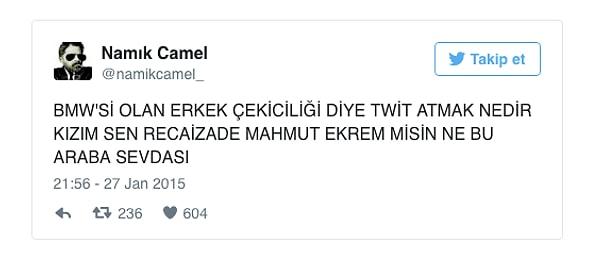 13. Attığı Tweetlerle Edebiyata Goygoy Kanalı Açan Namık Camel'dan 15 Paylaşım