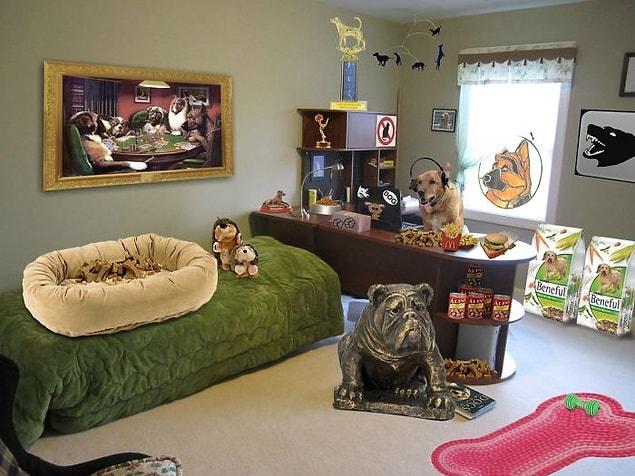 3. “My dad said my dog took over my room after I left for college. He sent me this…”