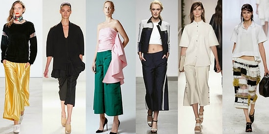 Удобство vs элегантность: на смену юбкам приходят брюки-кюлоты