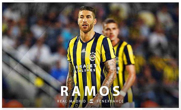 Madrid'in hırçın çocuğu Ramos Fenerbahçe'de!