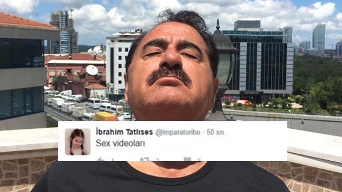 İbrahim Tatlıses'in Twitter Hesabından Pala Remzi Gibi Atılan Sex Tweetleri