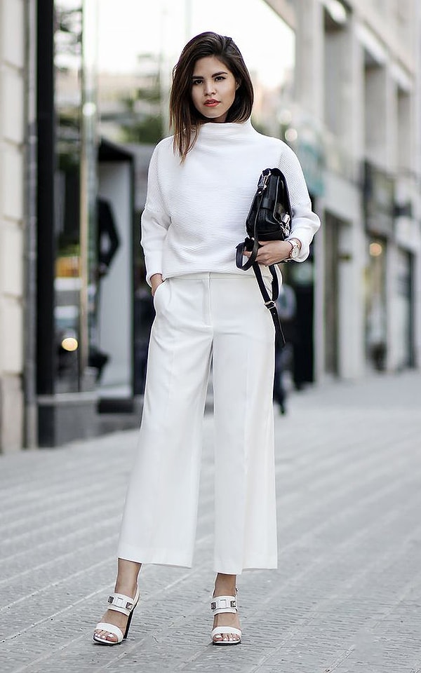 10. Монохромные образы сделают из вас настоящую королеву.