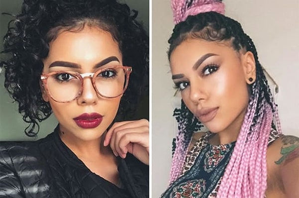 14. Эти афрокосички нежно-розового цвета как раз в тему!