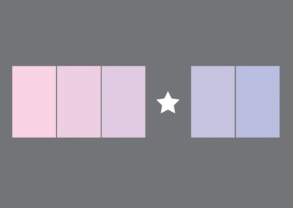 4. А в случае этих оттенков?