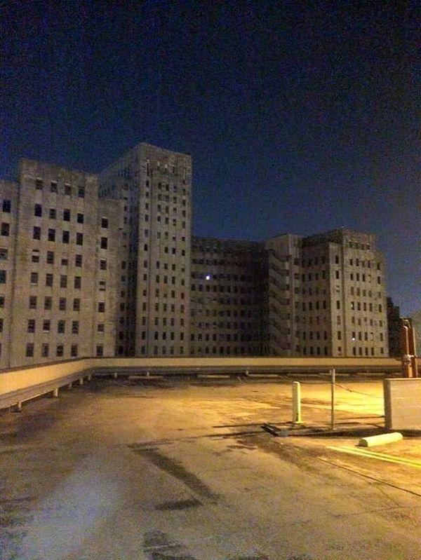 18. Picture yourself walking by an abandoned hospital, looking up, and seeing just one light on.