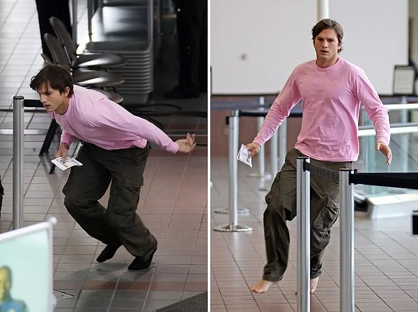 1. Сцена в аэропорту. И почему все они бегут в аэропорт?