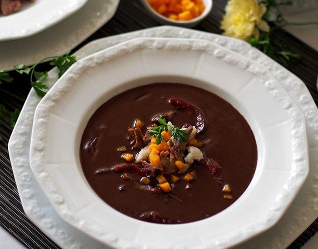 11. Czernina, a traditional Polish soup, is made from duck blood.