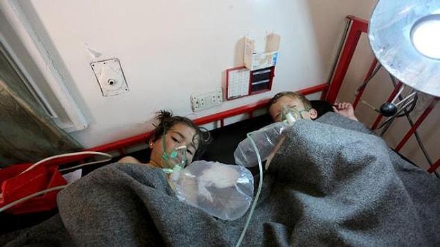 The Syrian government has repeatedly denied the allegation that chemical weapons were used during attacks.