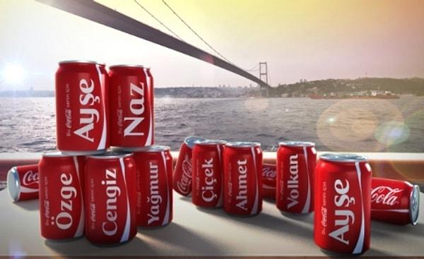 Türkiye özelinde bunu başlatan marka ise Coca-Cola oldu.