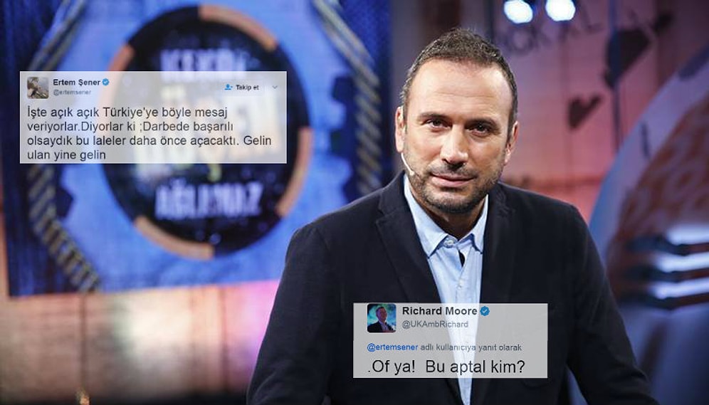 Ertem Şener, Baharın Gelişini Kutlayan İngiltere Büyükelçisi'nin Mesajından Darbe Çıkardı: 'O.... Çocuğu'