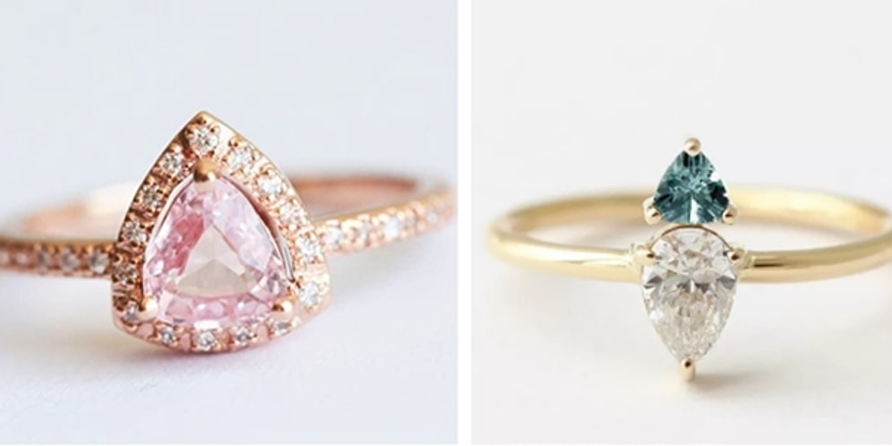 Tam Prenseslere Layık Zarif Tasarımıyla Herkesin Bayılacağı Safir Nişan Yüzükleri!