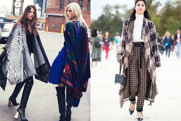 15. Оригинальным вариантом верхней одежды станет пальто-плед!