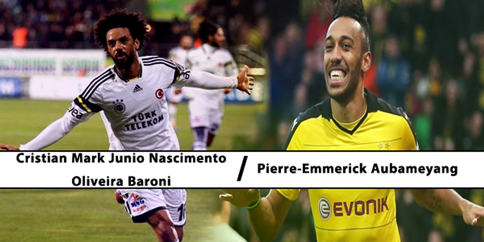 Daha Çok Kısa Adlarıyla Tanıdığımız Gerçek İsimleri Bayağı Bir Uzun Olan 21 Futbolcu