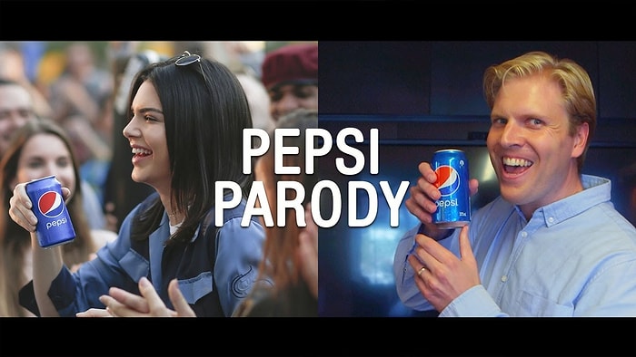 Tartışma Konusu Olan Kendall Jenner'lı Pepsi Reklamına Yapılan Parodi