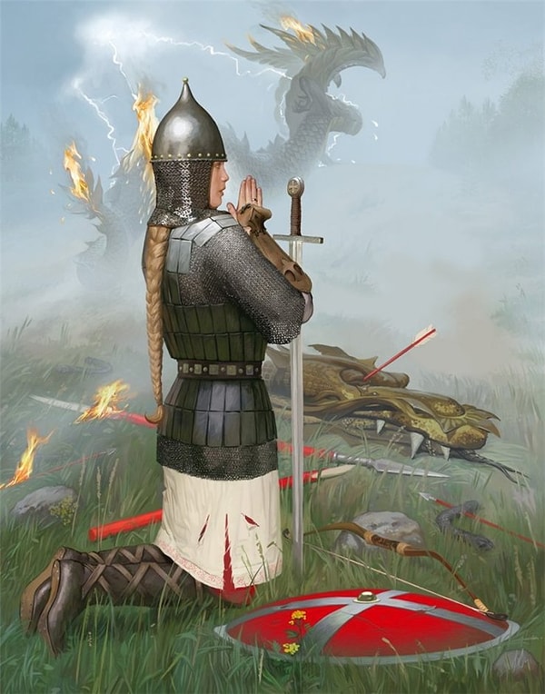 6. Кого из этих героинь русских сказок можно считать аналогом скандинавской девы-воительницы Брюнхильды, которая могла потягаться даже с мужчинами?