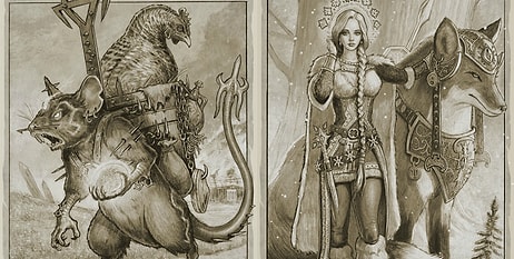 Герои русских народных сказок в неожиданных образах