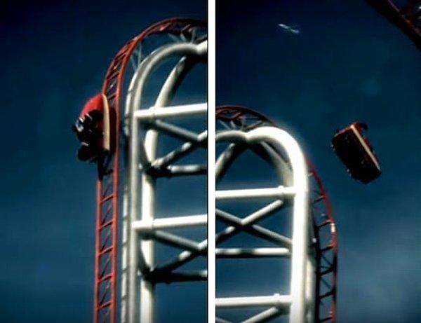 3. Bu roller coaster kesinlikle sınırları zorluyor.