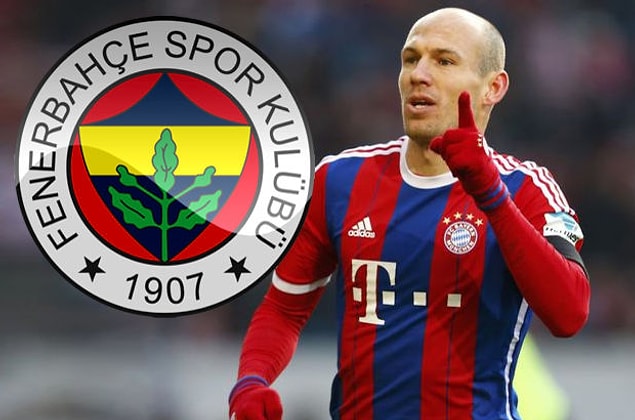 2. Arjen Robben - Fenerbahçe