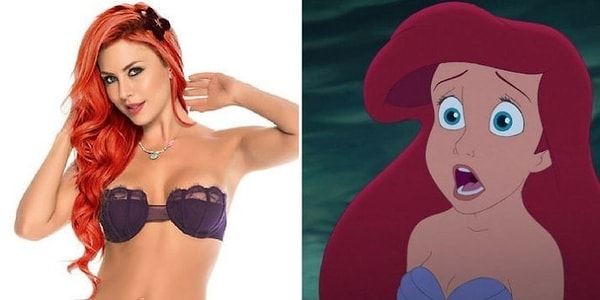 2. Но вот дизайнеры американского онлайн-магазина Yandy и вовсе пошли на отчаянный шаг, создав комплекты откровенного кружевного белья в стиле... диснеевских принцесс! 😱