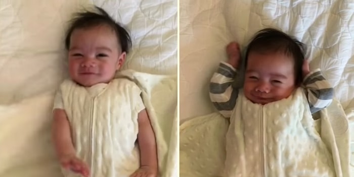 Her Sabah Böyle Bir Sevimliliğe Uyanmak! Bir Babanın Çocuğu ile Yaşadığı Aşırı Sevimli Rutini